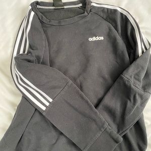 adidas, XL, black, sweatshirt